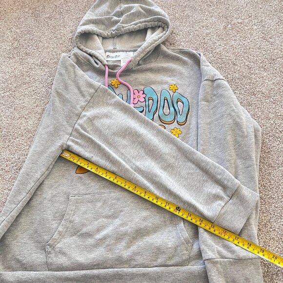 Vintage Scooby-Doo Mystery Machine Gray Colorful Graphic Print Hoodie XL - Picture 7 of 8